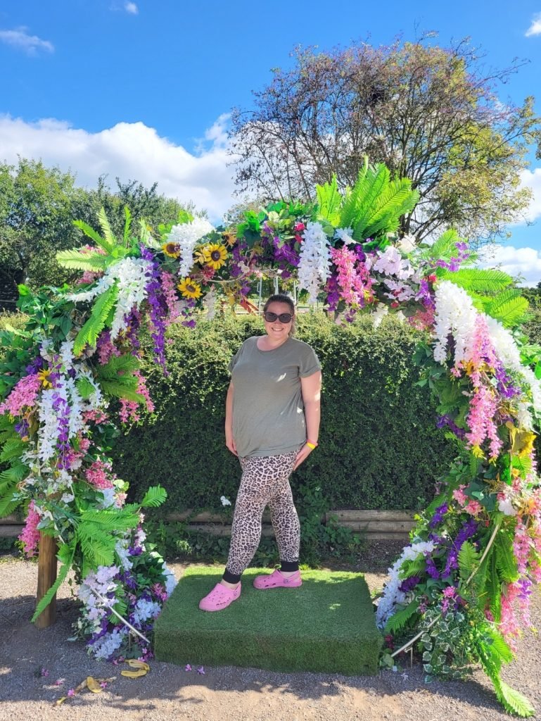 Bocketts farm flower arch